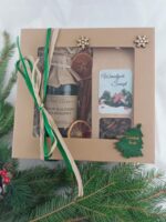 Świąteczny Prezent herbaciarka z herbatami+ grawer