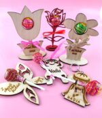 Zawieszka Dzień Kobiet Dziewczyny z lizakiem