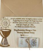 Pamiątka Komunii Świętej Bierzmowania Kartka