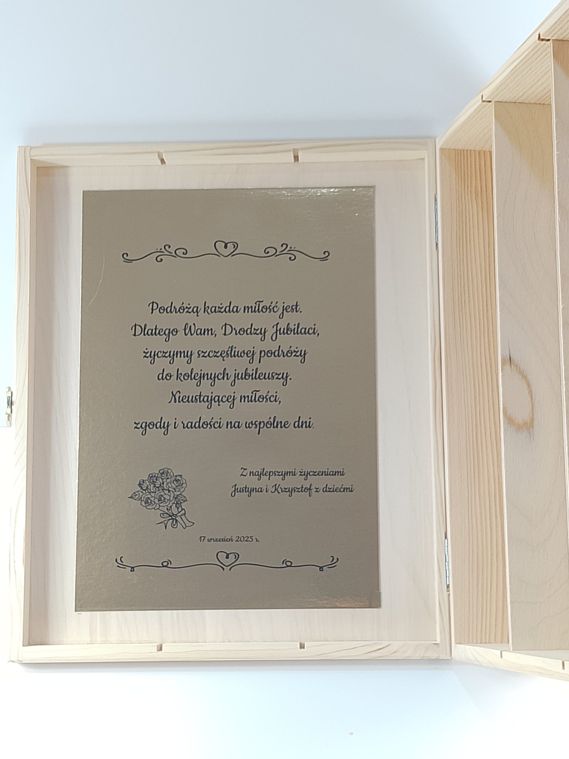 Pudełko na wino podziękowania prezent - obrazek 7